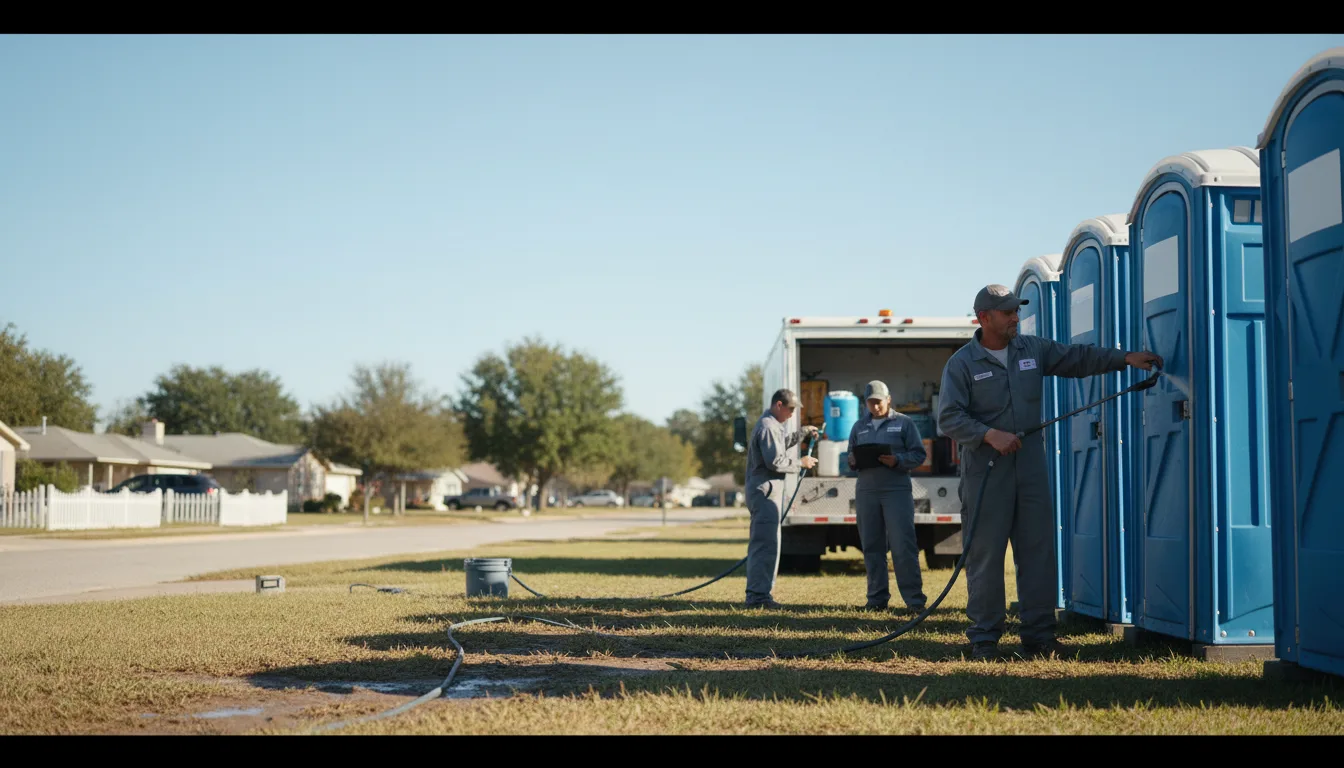 Long-Term Portable Toilet Rental in Faribault, MN near me